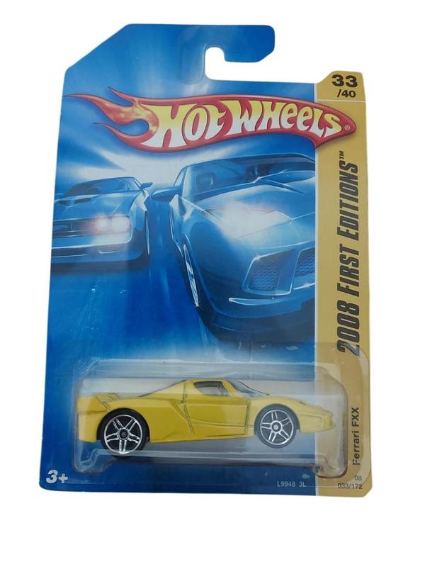 Hot Wheels Mainline Ferrari Fxx Amarela - Carrinhos de Brinquedo